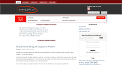 Desktop Screenshot of everyjob.com